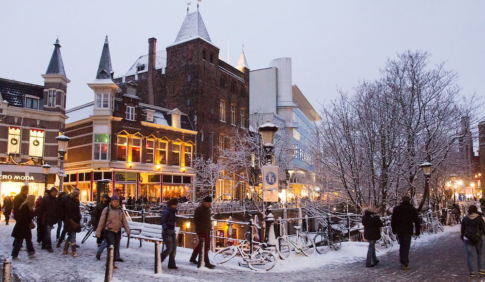 Sneeuw in Utrecht